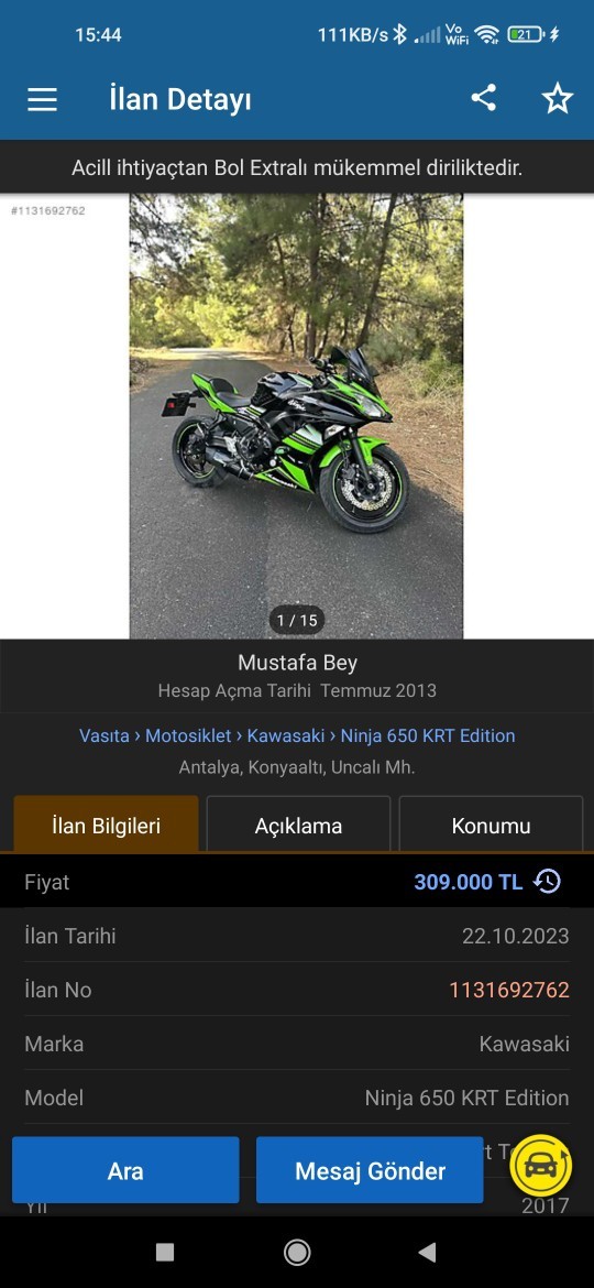 Alacak olsaniz Bu motorların arasindan hangisini alırsınız?