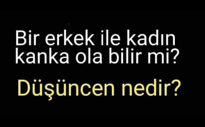 Bir erkek ile kadın arkadaş olabilir mi?