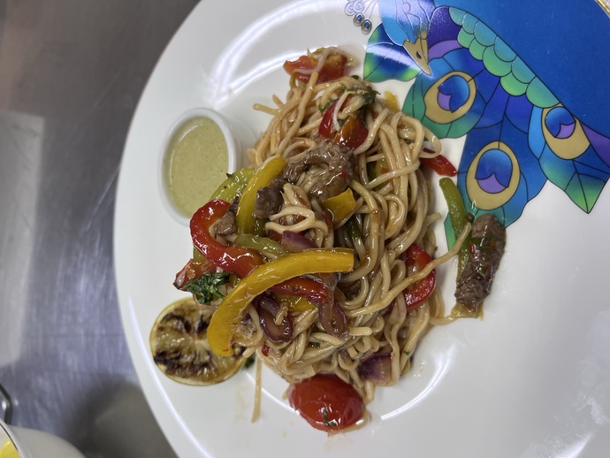 Etli noodle yaptım nasıl olmuş sizce?