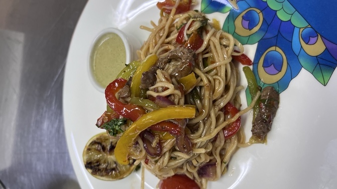 Etli noodle yaptım nasıl olmuş sizce?