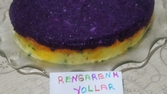 Renkli kişiliğimi yansıtan rengarenk bir salata yaptım nasıl olmuş sizce?