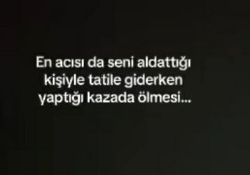 Böyle bir sey başınıza gelse ne hissedersiniz?