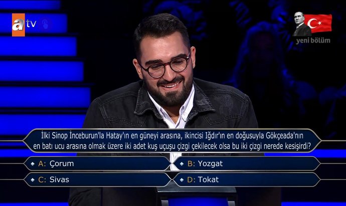 ‘Kim Milyoner Olmak İster’ yarışmasında 5 milyon TL değerinde soru açıldı! Sizce cevap ne?