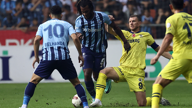Adana Demirspor 0 - Fenerbahçe 0... Sarı lacivertliler liderliği almasına rağmen fırsat tepti! Maçı nasıl buldunuz?