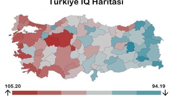 İllerin iq haritası hakkında ne düşünüyorsunuz?