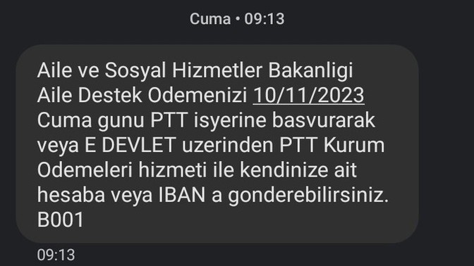 Sosyal yardım ücreti yatmadı, ne yapmalıyım?
