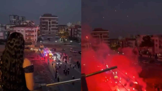 Havai fişeklerle, meşalelerle, konvoyla kız istemeye geldiler! Gösterişli isteme organizasyonunu nasıl buldun?