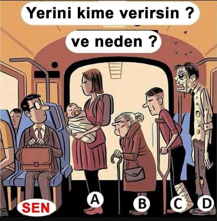 Sen yerini kime verirsin?