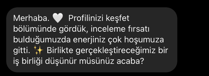 İlk defa iş birliği teklifi aldım, dolandırılır mıyım?