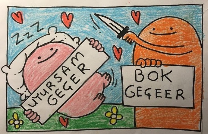 Uyuyunca geçiyor mu?