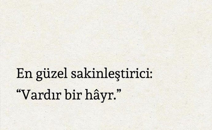 Hayattaki en güzel sakinleştirici nedir size göre?