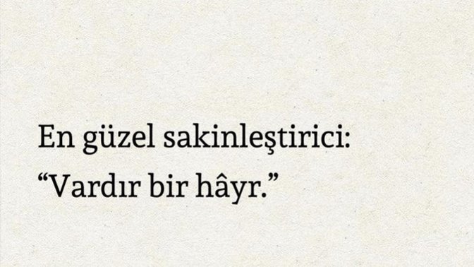Hayattaki en güzel sakinleştirici nedir size göre?