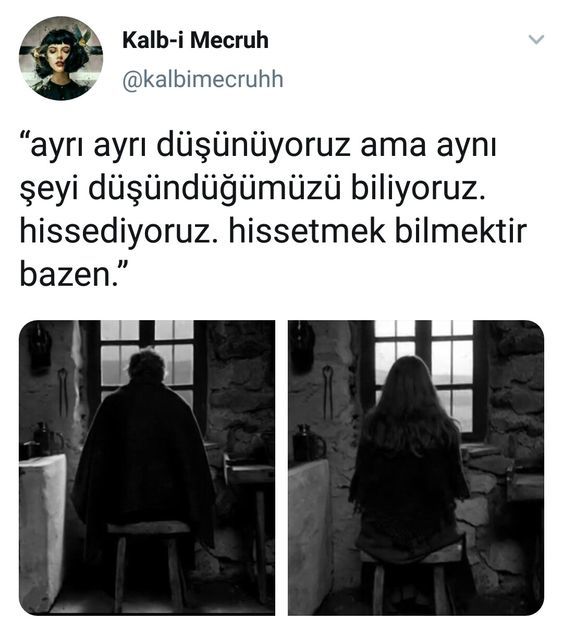 Bazen sadece bilirsin