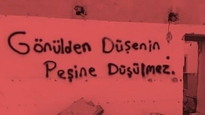 Gönülden düşenin peşine düşülür mü?