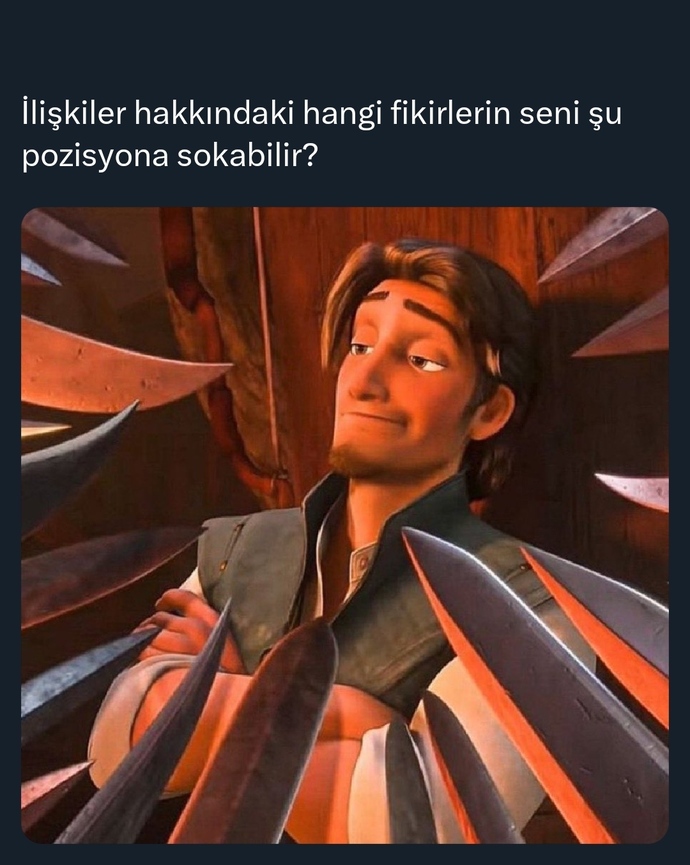 İlişkiler hakkındaki hangi fikirlerin seni şu pozisyona sokabilir?