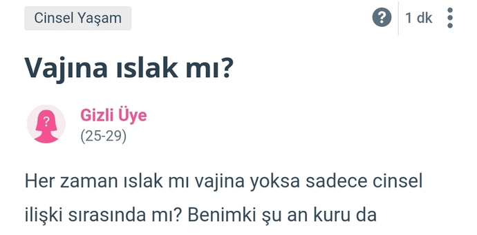 Burada hangi tarz sorulardan sıkıldınız?