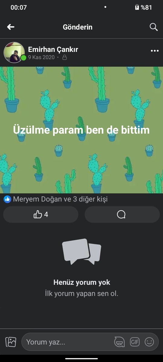 En son neyiniz bitti?