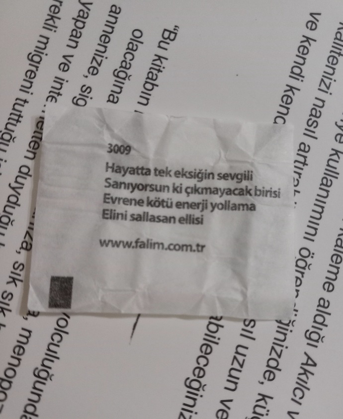 Şu hayattaki tek eksiğin nedir sence?