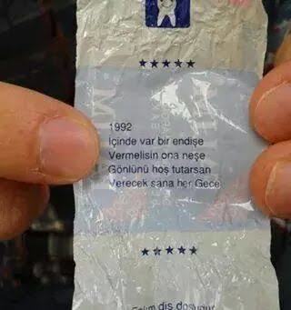 Şu hayattaki tek eksiğin nedir sence?