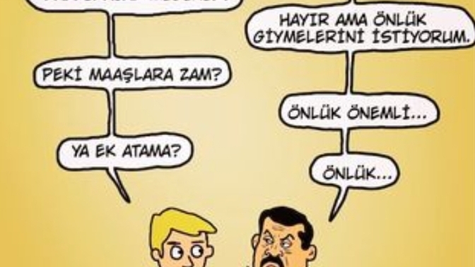 O önlüğü giyersek tüm sorunlar çözülecek mi 🤔?