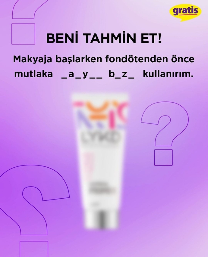 Boşluğu doldurun :d