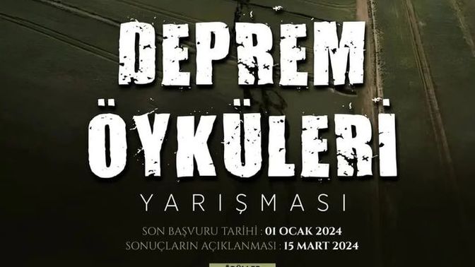 Malatya İnönü Üniversitesi, "Deprem Öyküleri Yarışması" adı altında bir etkinlik düzenleyecek! Bu konudaki düşünceniz nedir?