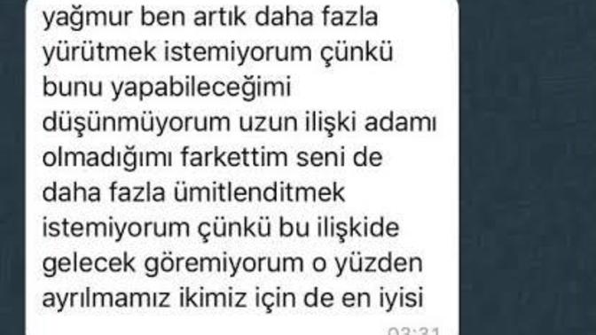 Durduk yere ayrılık mesajı atılır mı, neden?