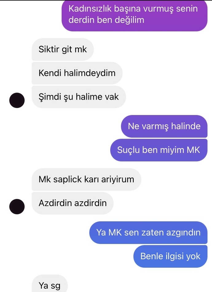 Küfür eden sevgilime ne cevap vermeliyim?