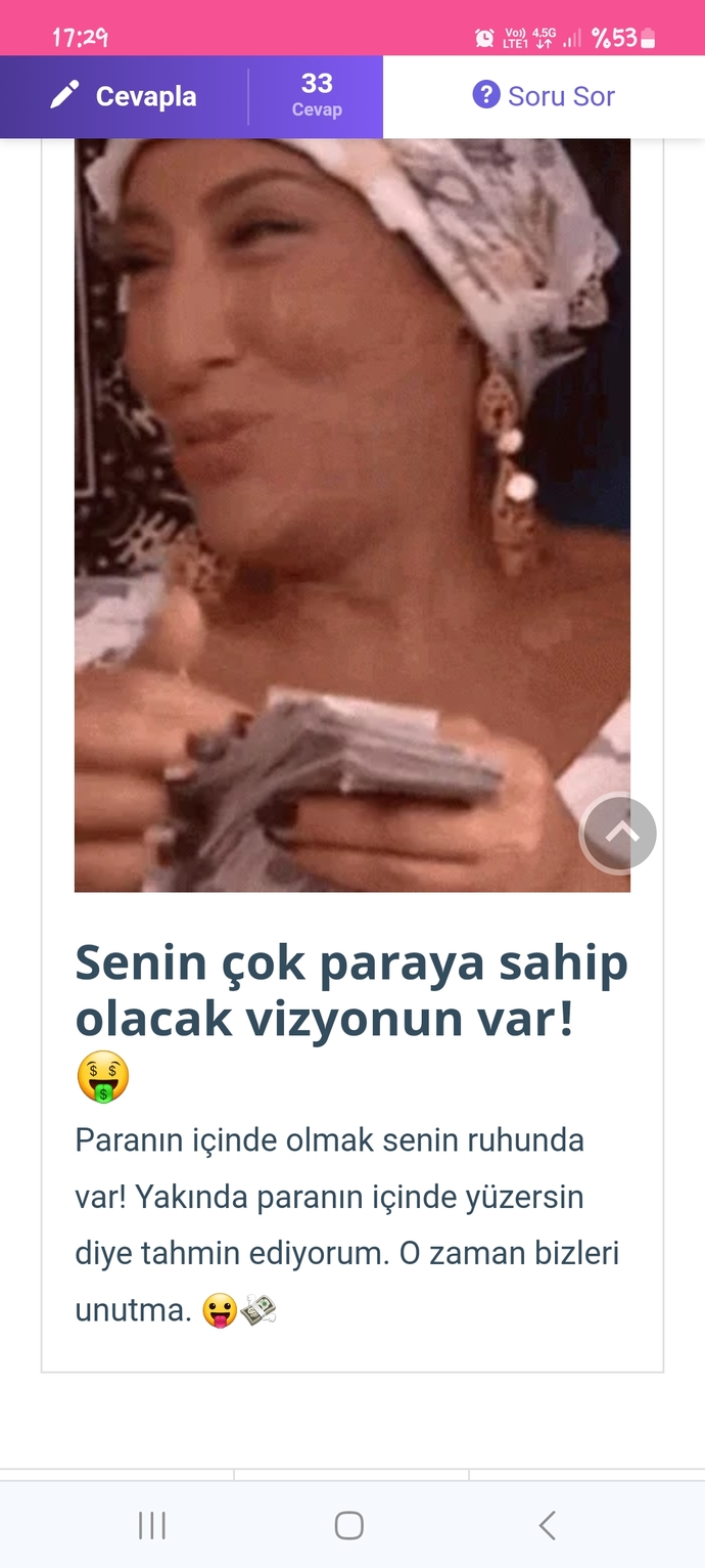 Soruları cevapla, öğren! İleride zengin olabilecek misin?