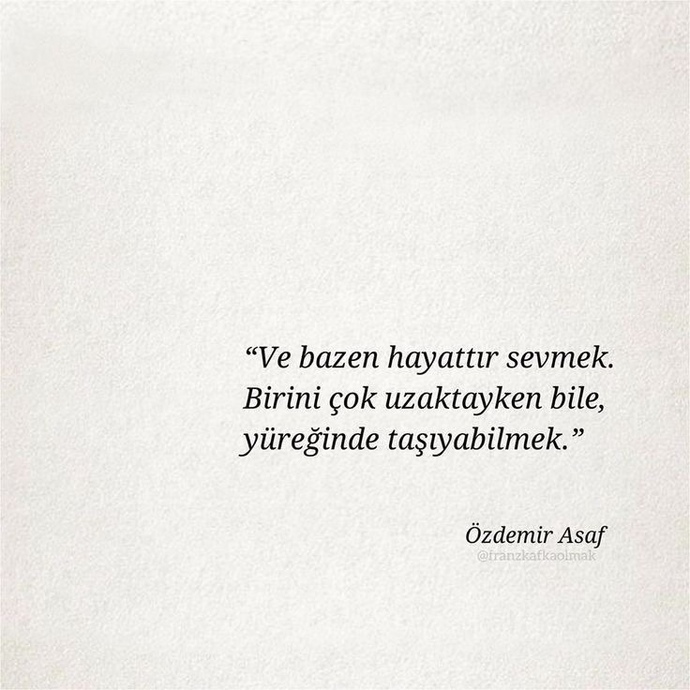 Ne diyordu şair?