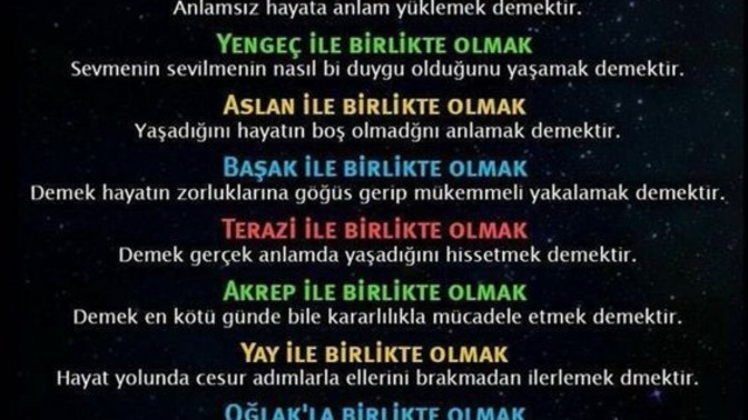 Hangi burç ile birlikte olursan seni neler bekler?
