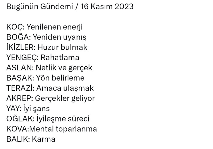 Burcunun bugünkü gündemiinde ne var?