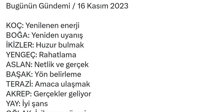 Burcunun bugünkü gündemiinde ne var?
