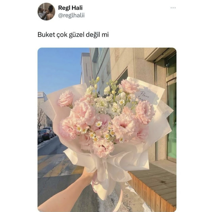 Kendinize hiç çiçek aldınız mı?