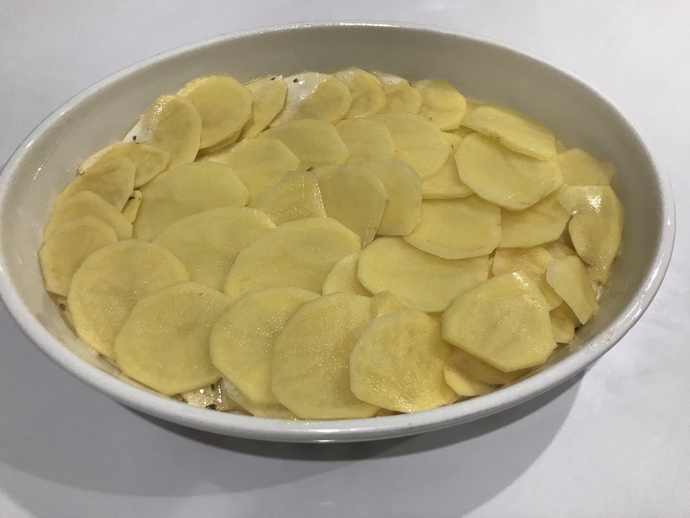 Patates graten yaptım. Nasıl görünüyor, sever misiniz?