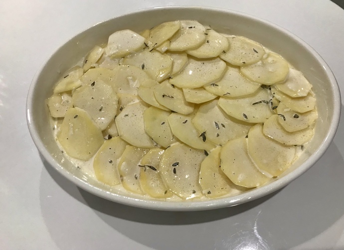 Patates graten yaptım. Nasıl görünüyor, sever misiniz?
