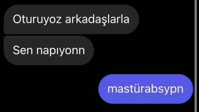 Çok mu sapıkça cevap vermişim?