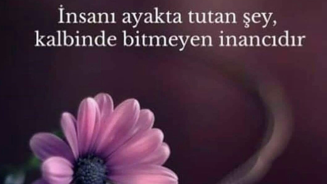Seni ayakta tutan şey nedir?