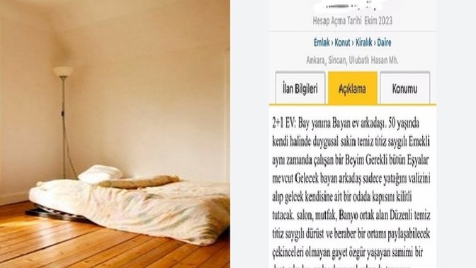Kiralık ilanında verilen ayrıntılar "Pes Artık" dedirtti! Sizce bu ilana başvuranlar olur mu?