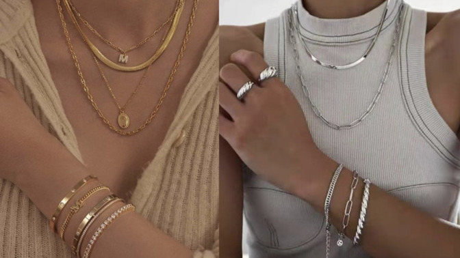Gold takı mı gümüş takı mı tercihiniz?