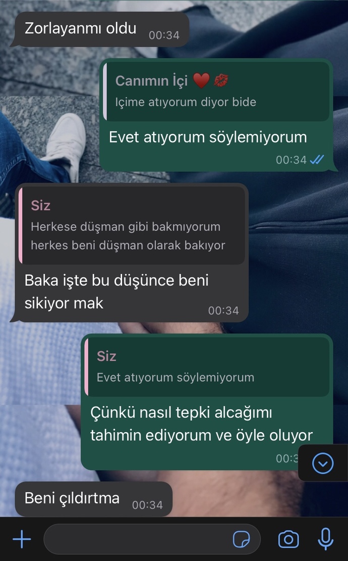Konuşmanın devamı da bu?