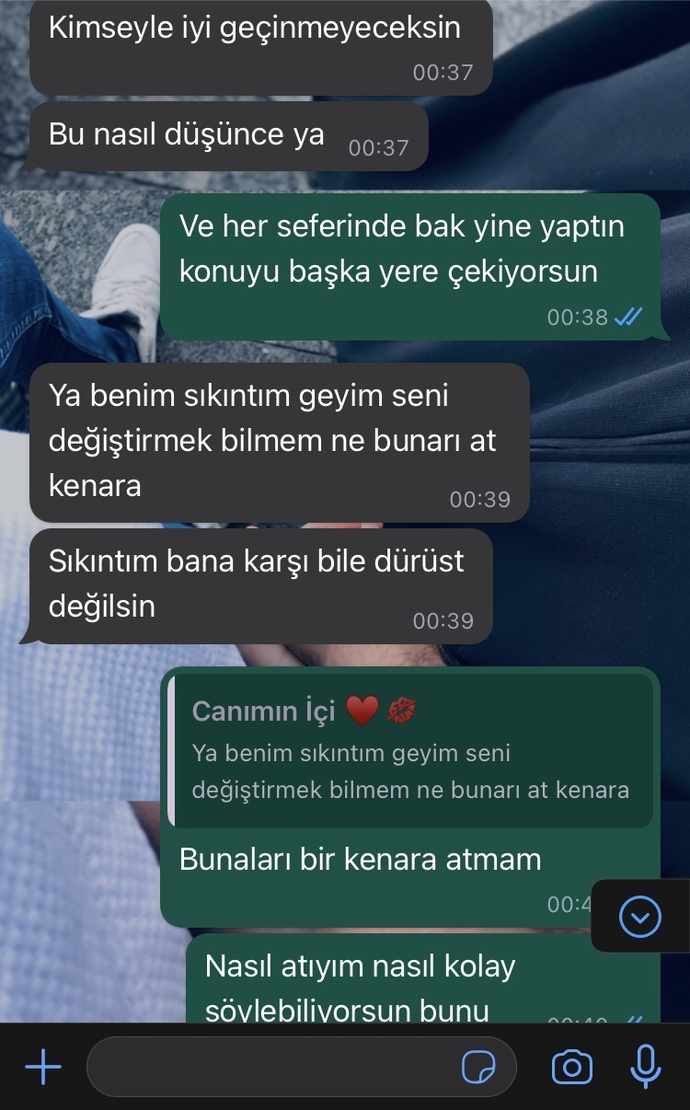 Konuşmanın devamı da bu?