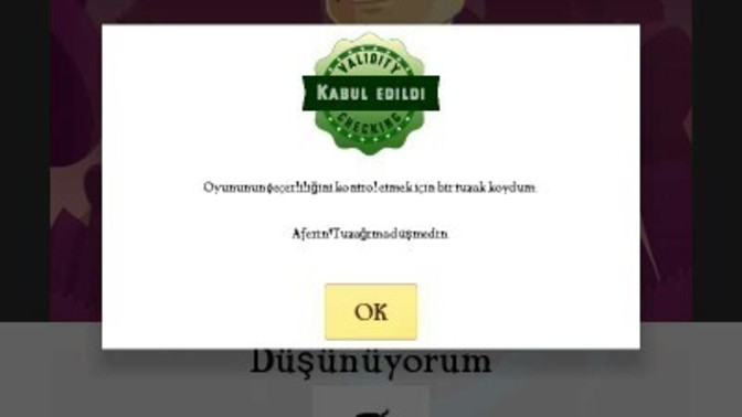 Hiç, bi oyundan ceza yediniz mi?