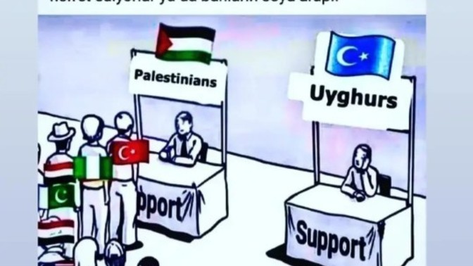 Boykot edenler Doğu Türkistan'da ki Uygur Türkleri katledilirken aklınız boykotunuz muslumanliginiz nerede idi?