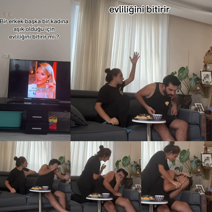 Erkekler kariniz sinirlenince sizi hafifce dovebilir mi?