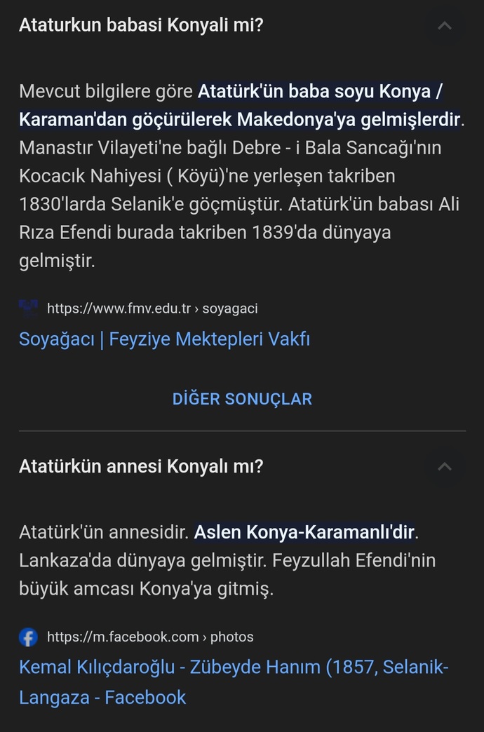 Atatürkün aslında Konyalı olması hakkında ne düşünüyorsunuz?