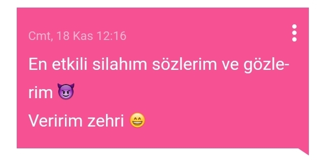 Kendinizi bir cümle ile övebilir misiniz?