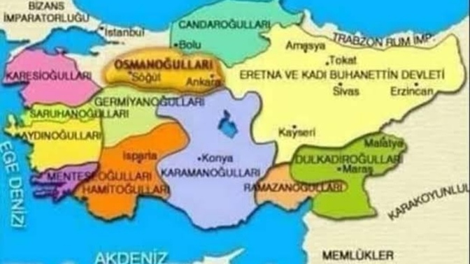 Kuruluş Osmani izleyen var mı Karamanoğulları dururken Germiyanoğullarıni güçlü göstermişler?