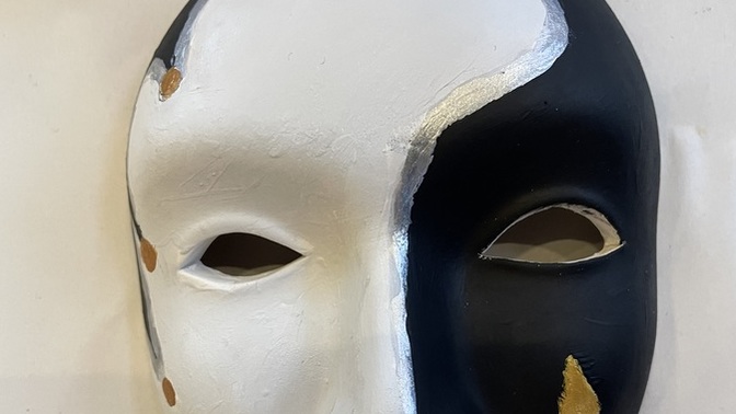 Maske boyadım sizce nasıl olmuş?