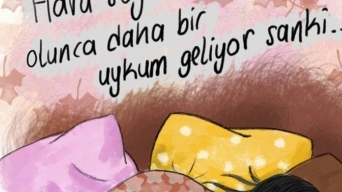 Sizin oralarda hava nasıl? Ben yavaş yavaş kış moduna hazırlanmaya başladım bile 😻?